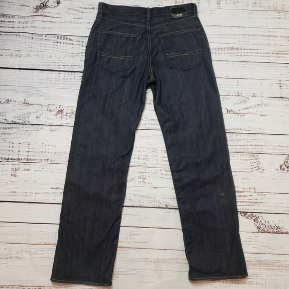 Mens Jeans By Hugo Boss Stretch 32 Dark Wash